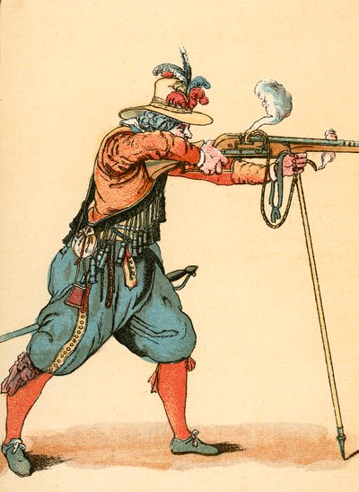 Ein Musketier von English School